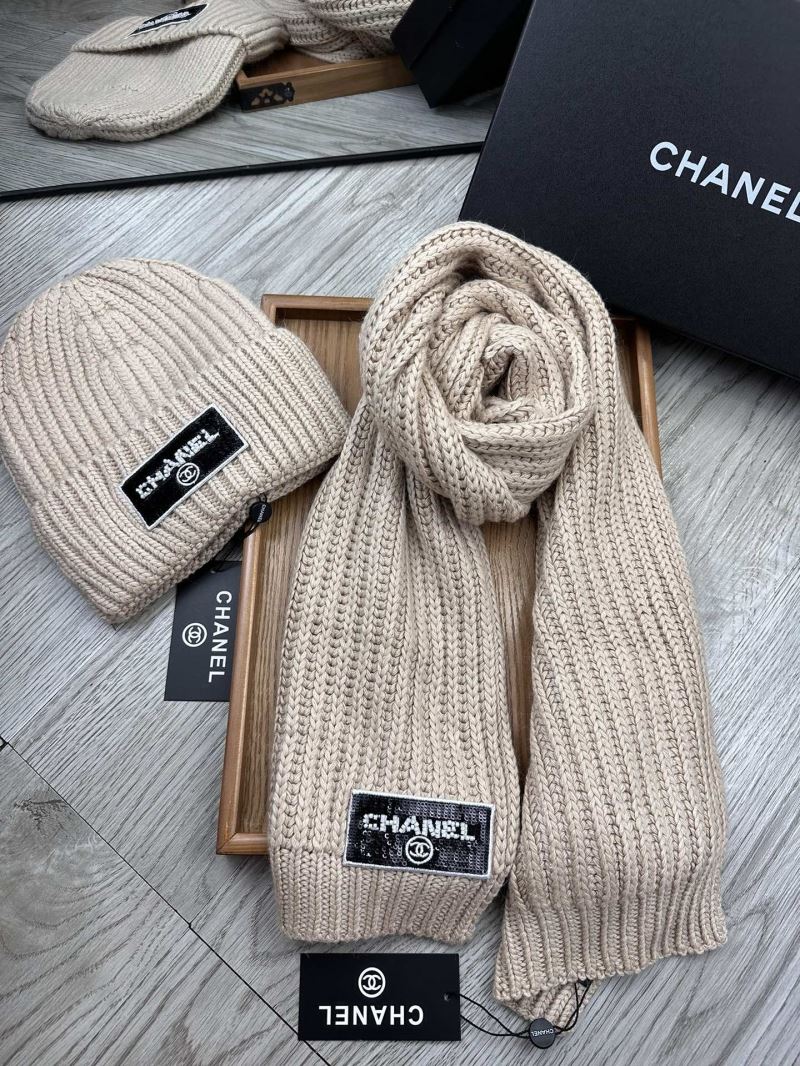 Chanel Caps Scarfs